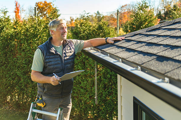 Professional Roof Replacement technician working in Surry, VA